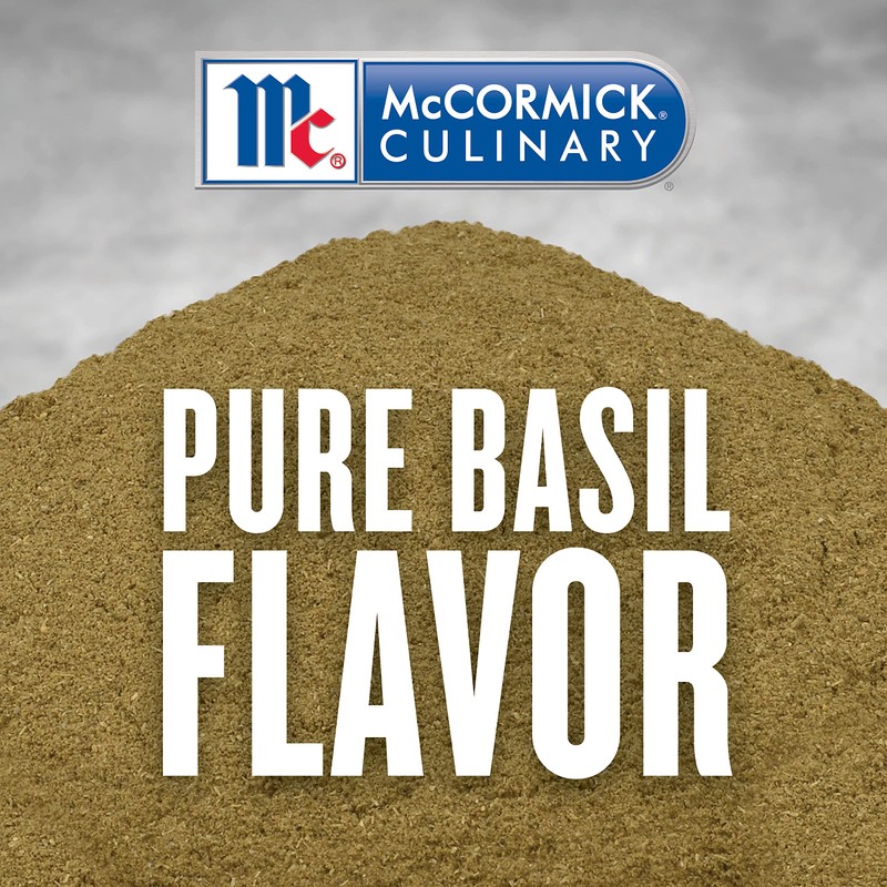 McCormick Culinary Ground Basil, 12 oz - One 12 Ounce