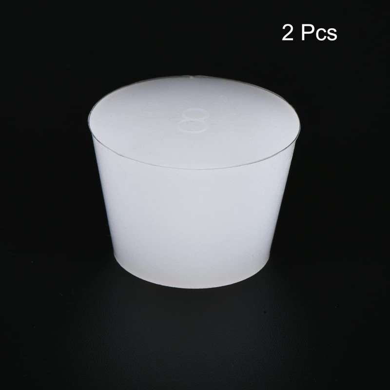 sourcing map 2 pieces rubber stoppers cone-shaped plugs 32 mm