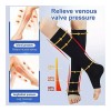 Calcetines Compresión De Medias Calcetas Varices Circulation