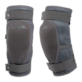 O'NEAL Knee Protector, BMX Mountain Bike Downhill, IPX® Impact Protection Made of Polyurethane, Lightweight Construction, Abrasion-Resistant Material, Dirt Knee Guard V.23, Adults, Grey, Size M