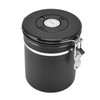 Airtight Coffee Canister Storage Jar Date Tracker CO2 Release Valve
