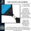 freigarten.de Awning Waterproof Sun Protection Garden with Attachments, Linen, 100%