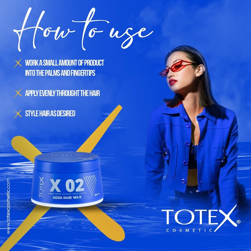 Totex Hair Styling Aqua Wax 02 | Extra Strong Hold