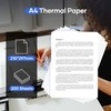 A4 Thermal Paper, 210mm × 297mm Continuous Printing Paper 200