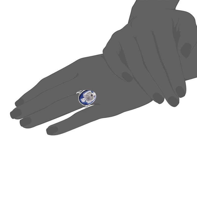 lureme® Daylight Walking Signet Damon's Ring-Q (04001478-2)