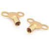 A1SONIC® Brass Radiator Bleed Key - Radiator Bleed Valve Key