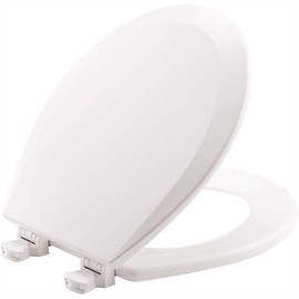 Bemis Lift-Off Round Closed Front Toilet Seat in White