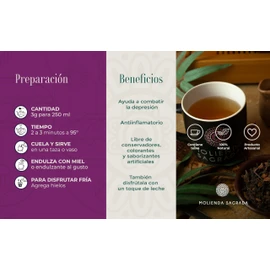 Molienda Sagrada, TÉ CHAI ORIGINAL, 250 gramos