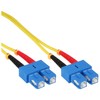 InLine LWL Duplex Cable Male to Male 9/125μm OS2 Black,