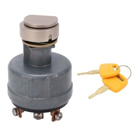 6 Pin Excavator Ignition Start Switch with Key Protection Cover Ignition Starter Switch for Hitachi EX200