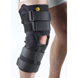 Corflex 13" Anterior Closure Knee Wrap w/R.O.M. Hinge 3/16" SM