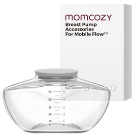 Momcozy Milk Collector for Mobile Flow | M9 Upgrade, Original Mobile Flow | M9 Upgrade Breast Pump Replacement Accessories, 1 PC