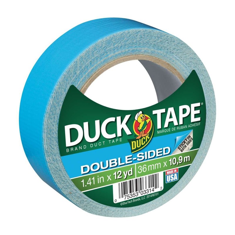 Duck Brand Double-Sided Duct Tape [Removable]: 1.41 in. x 24