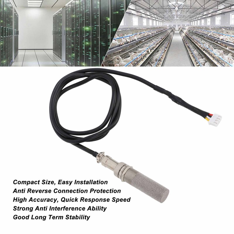 Temperature and Humidity Sensor Remote Monitoring High Accuracy Temp and