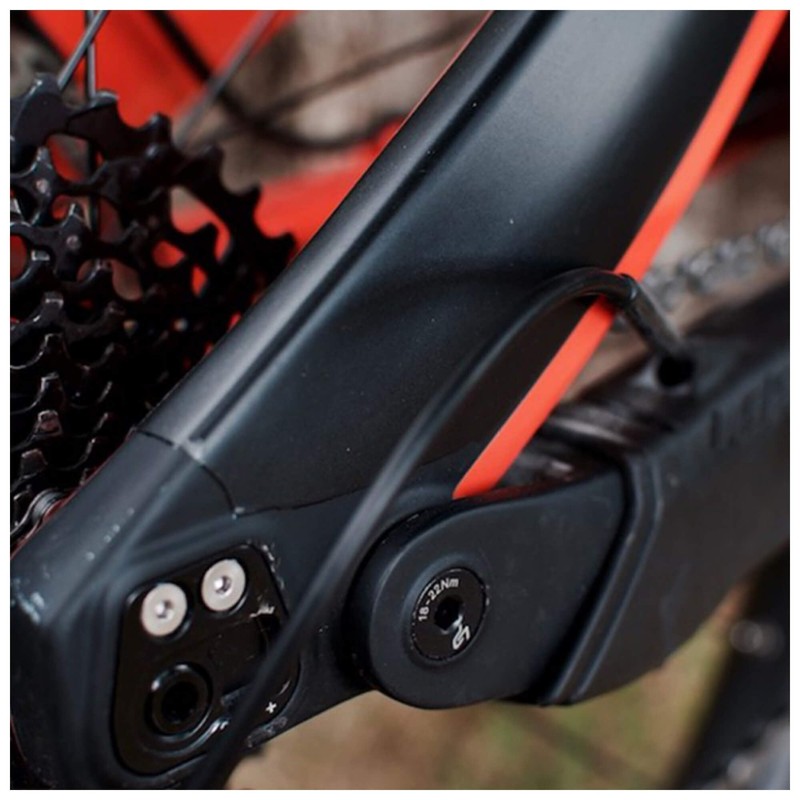 Bike Shield Cable Shield Frame Protection, Transparent Gloss