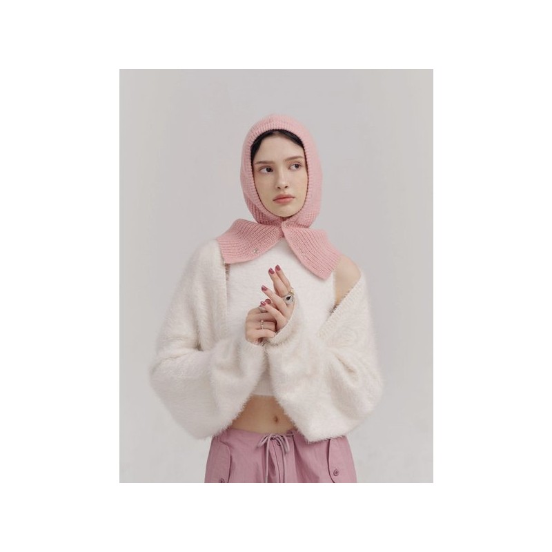 Lara 니트 바라클라바 B(LALA2H274F) Knit Balaclava B (LALA2H274F)
