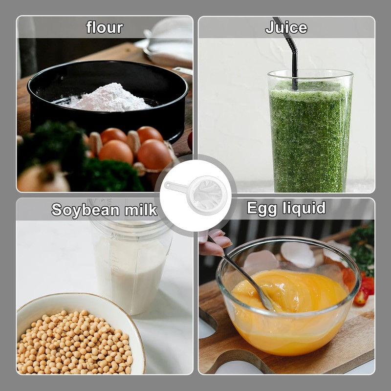 Jagowa Ultra-fine Mesh Strainer Kitchen Sieve 200/400 Mesh Filter Net