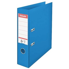 Esselte No.1 Power Vivida Polypropylene A4 Lever Arch File with 75 mm Spine - Blue