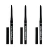 Avon Glimmerstick Eyeliner Trio - Blackest Black 0.28g, Soft-Glide Formula,