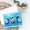 Caroline's Treasures Oysters Oyster + Oyster = Oysters Greeting Cards