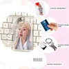 RUNRAYAY Acrylic Kpop Photocard Holder, 3 Inch Credit Id Bank