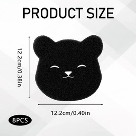 8PCS Washing Machine Pet Hair Catcher Effectively Traps Pet Hair Remover Washing Machine Gathers Lint Debris Washing Machine Hair Catcher for Clothes Cleaning, Laundry Bedding and Lint Removal