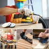 Bateya 4PCS Sponge Interface Pad 125mm Soft Foam Sanding Pads