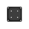 Nuvo Iron WPCP4B Black 4" x 4" Wood Post Plate