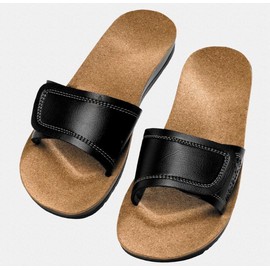 Maseur Massage Sandal Gentle Black Size 9 (equivalent to Men US 10 / Women US 11)