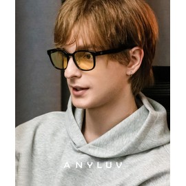 ANYLUV Mens Blue Light Glasses, Men Women Blue Light Blocking Glasses Computer Screen for Eye Protection