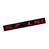 ERPART 5.7 LS1 RED on Black Highly Polished Real Aluminum