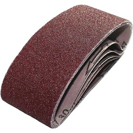 Goodway Fabric Sanding Belts for Belt Sanders 75 x 533 mm Grit 40-10 Pieces