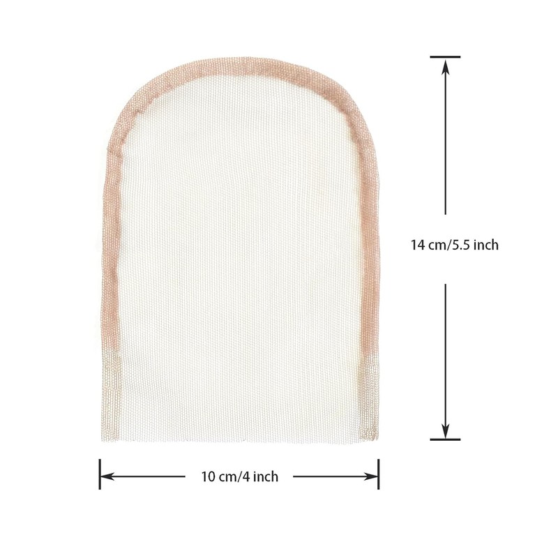 4×4 Transparent Lace for Wig Making Swiss Lace Net Closure