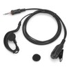 Walkie Talkie Earhook Earpiece,for ICOM IC-M33/M25/M34,IP54 Waterproof G-Shape Ear Hook