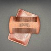 Barbanegra Legendary's Peine de madera para barba y bigote con