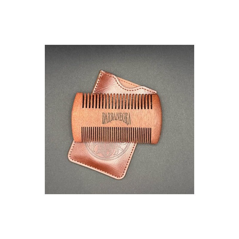 Barbanegra Legendary's Peine de madera para barba y bigote con