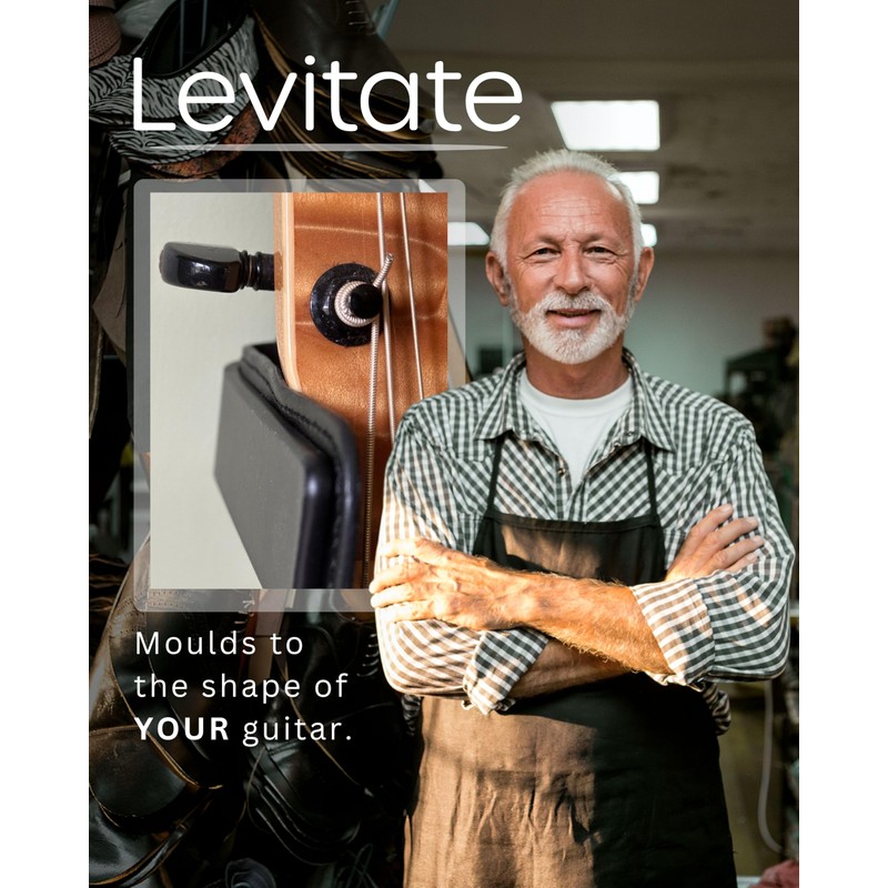 Noisy Clan Levitate Guitar Wall Mount Hanger - Heavy Duty