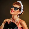 Hysagtek 50s Accessories Women, 9 Pieces Rockabilly Accessories Women's Fancy