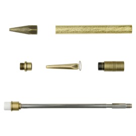 Penn State Industries PKMPLAB Mechanical Pencil Kit Woodturning Project (5, Antique Brass)