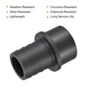 sourcing map PVC Pipe Fitting 40mm Barbed x 50mm OD