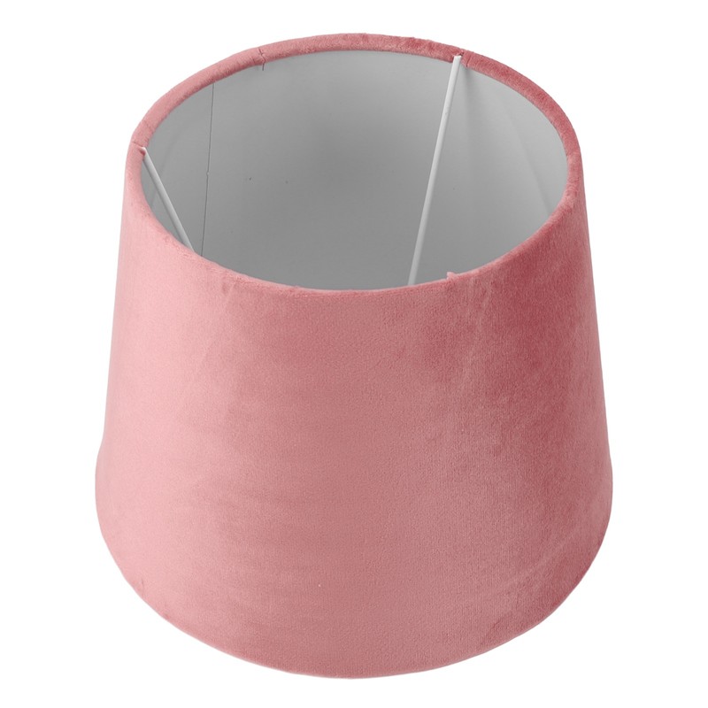 Fabric Lampshade E27 E14 Velvet Conical Decorative Lamp Replacement Shade