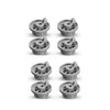 Wmzjnljy 8pcs 165314 Dishwasher Wheels Lower Rack for(M17-8)