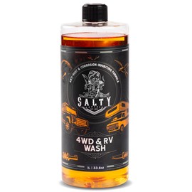 Salty Captain 4WD Concentrated Wash - (32 fl oz) Heavy Duty Foaming Soap for Off Road, ATV, Truck & RV | Lab Tested & Safe on All Surfaces, pH 12 Formula