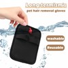 QQM 2025 Upgraded Pet Hair Remover Glove, Double-Sided Reusable Electrostatic
