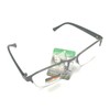 Multi 3 Power Focus Progressive Reading Glasses Half Metal Rim