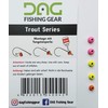 FishUp Tungsten and Hooks with Eye Size 5