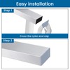Muzata HT10 HT14 Stainless Steel Flat Handrail Accessories - 2Pack