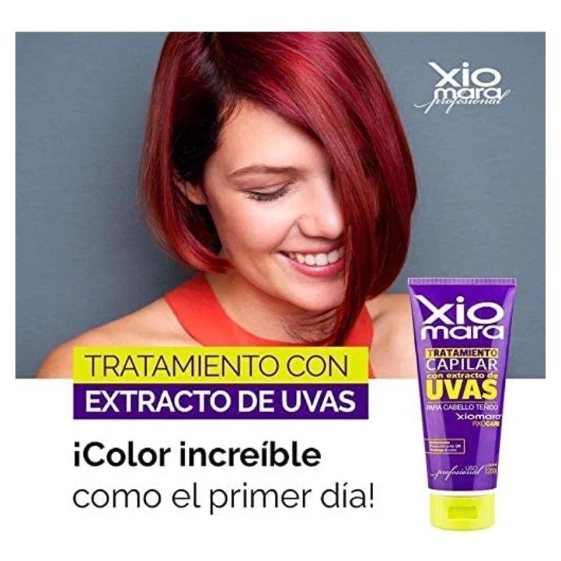 Tratamiento Uvas Para Cabello Teñido Y Procesado 200grs
