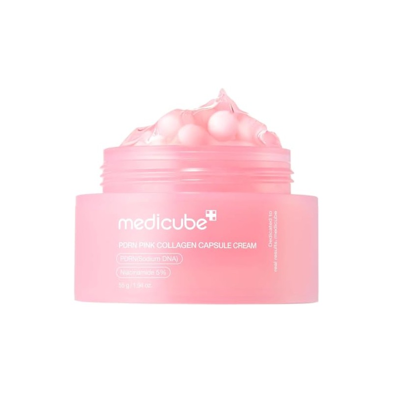 Medicube Crema de Cápsula de Colágeno Rosa PDRN + Pink