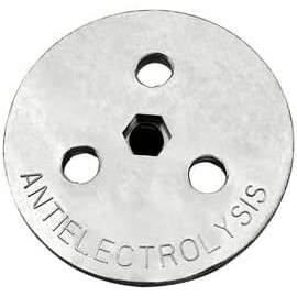 Poolzilla Zinc Anode Plate - 2 Pack, Keep Your Skimmer Basket in Place, Fights Against Corrosion and Electrolysis